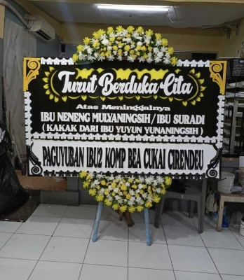 Papan Bunga di Pasirjati Ujungberung